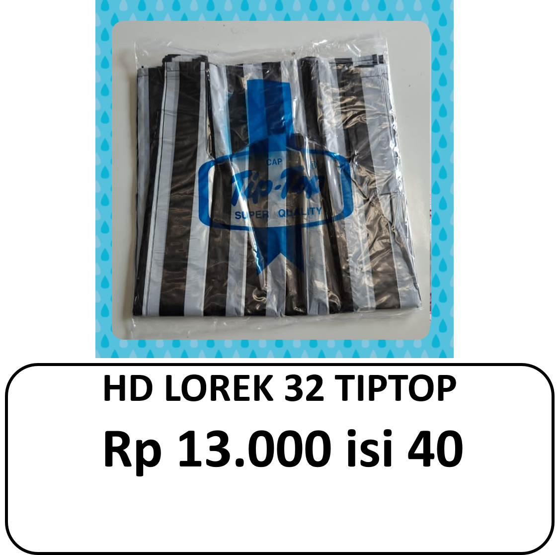 Plastik HD lorek tiptop