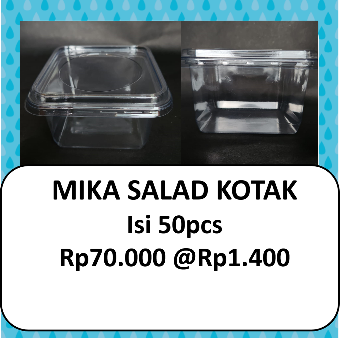 Mika salad kotak