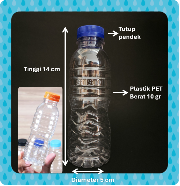 Botol mineral 200ml