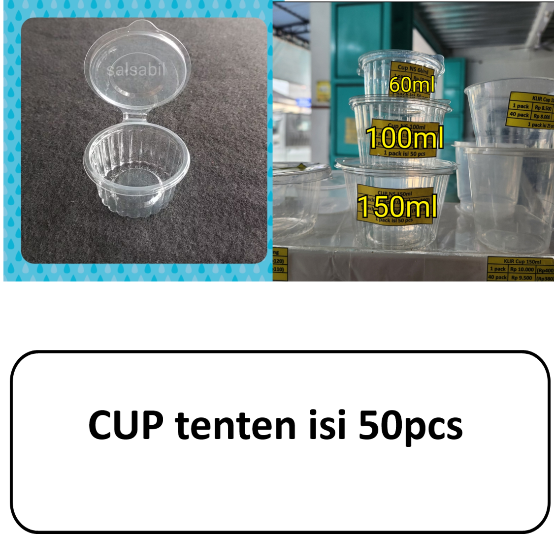 Cup tenten tutup sambung