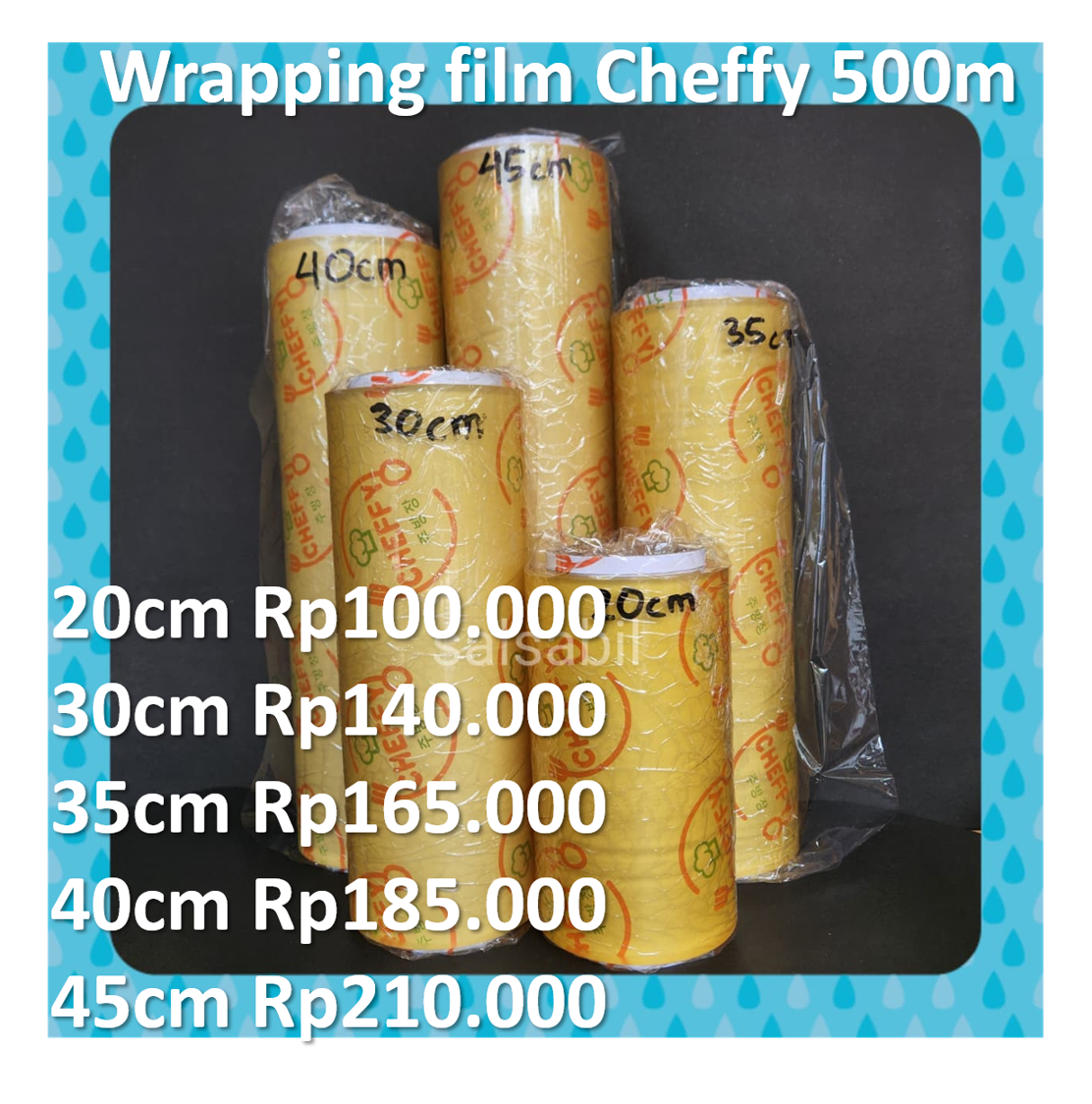 Wrapping film Cheffy