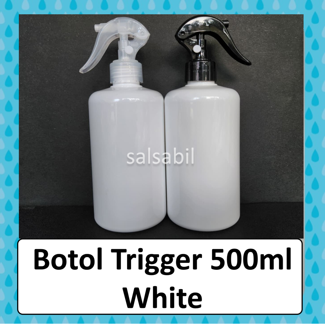 Botol trigger 500ml white