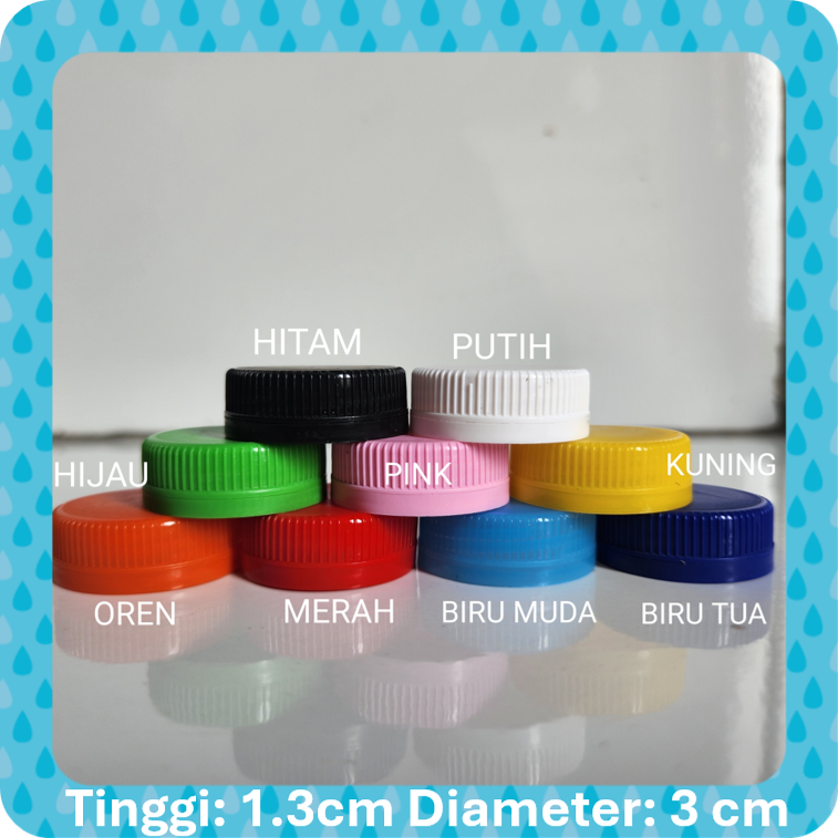 Tutup botol pendek / short neck