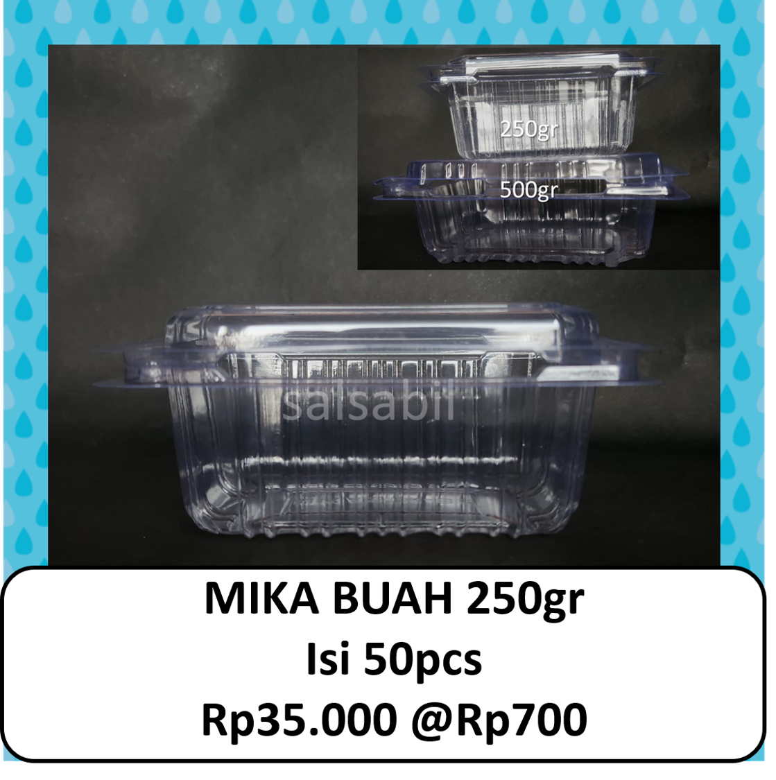 Mika buah 250gr